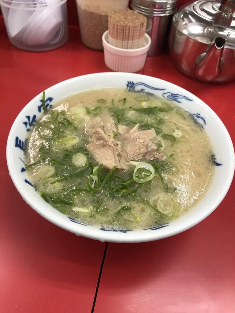 長浜ラーメン 元祖長浜家 上川端商店街 6