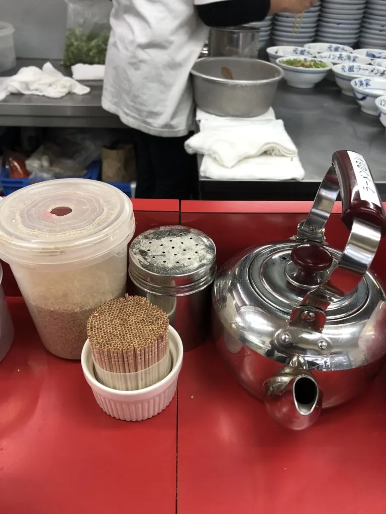 長浜ラーメン 元祖長浜家 上川端商店街 4