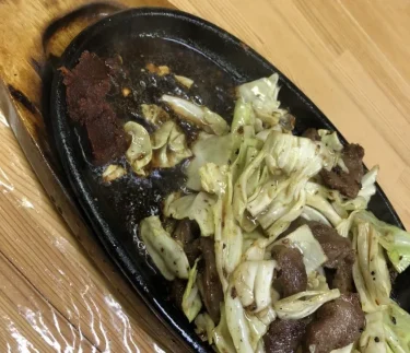 最高の男めし！　川端名物　鉄板焼肉まんぷく亭