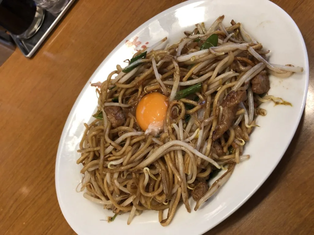 パリッと麺が美味しい日田の名物「焼きそば」想夫恋 3