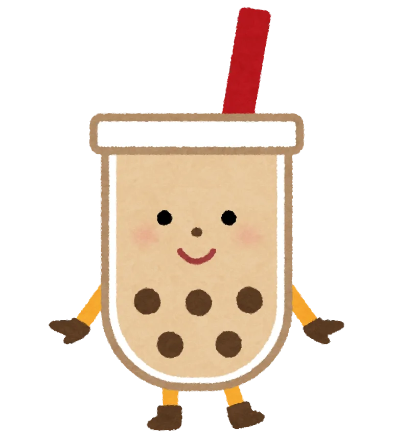 【TP TEA】もちもちタピオカと甘さ控えめミルクティー✨