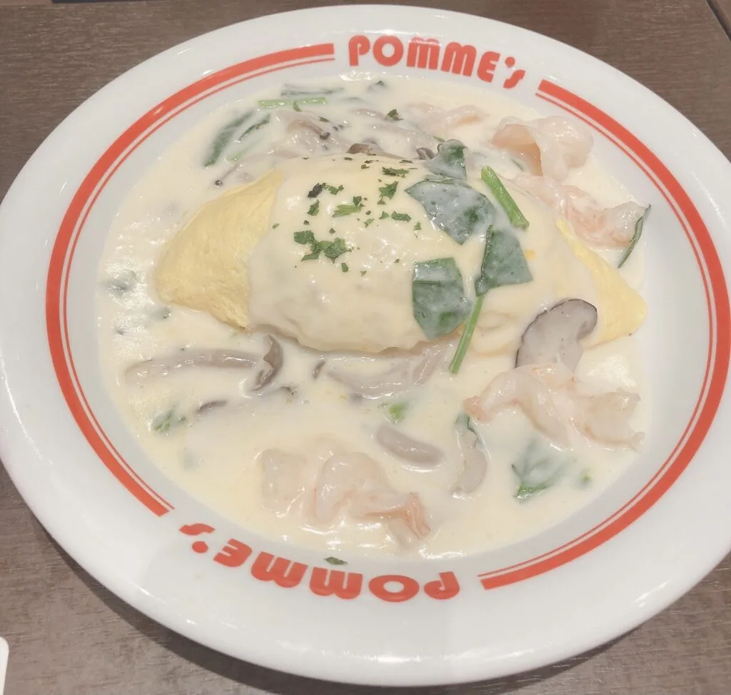 【ポムの樹 博多】定番オムライスを食べてきました🥰💕 3