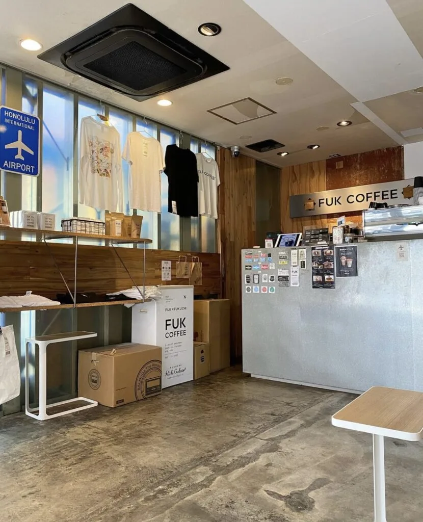 旅行気分なカフェfukcoffee 3