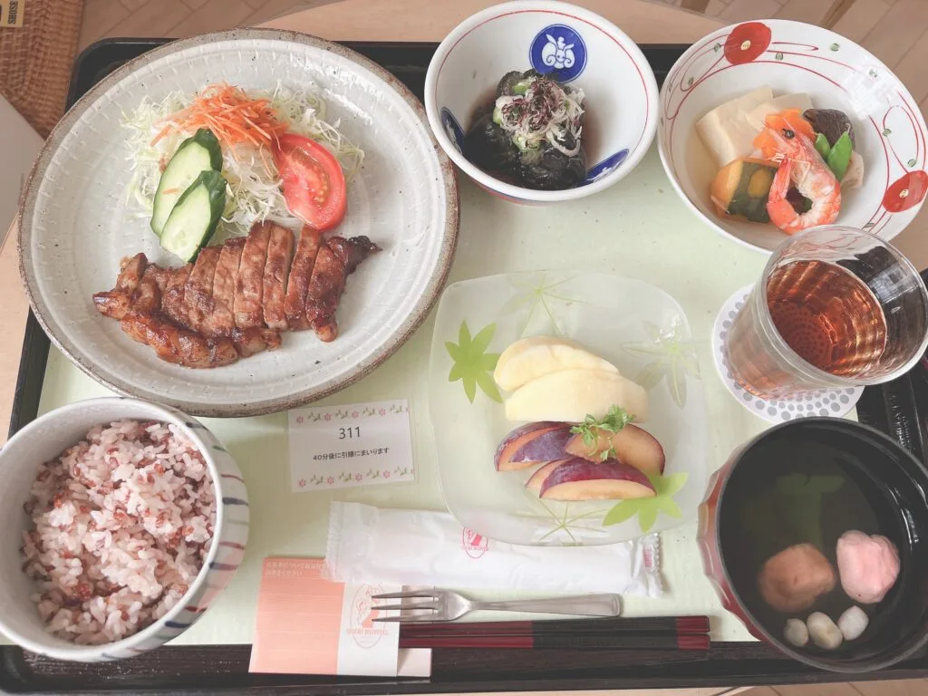 【井槌病院】無痛分娩  5日間入院中の食事記録😋💕 4