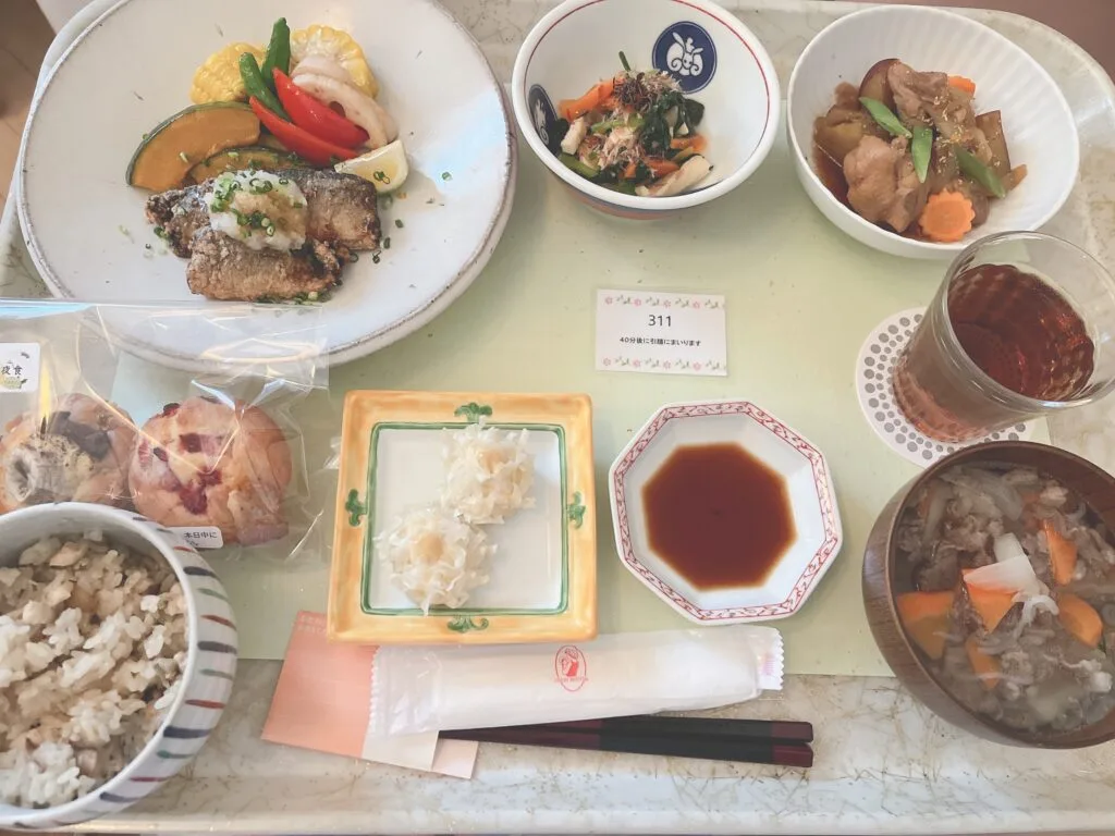 【井槌病院】無痛分娩  5日間入院中の食事記録😋💕 27