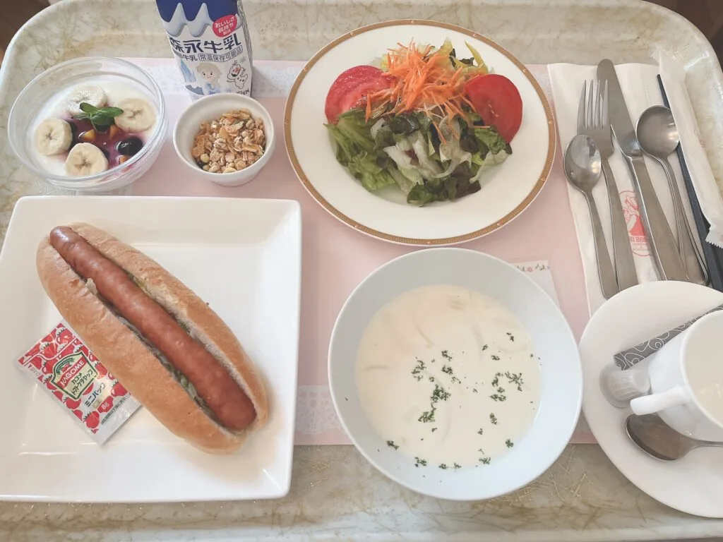 【井槌病院】無痛分娩  5日間入院中の食事記録😋💕 29